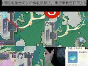 《揭秘射雕金花长命缕收集秘法，手把手教您获取方法》