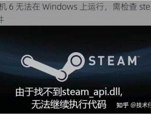 生化危机 6 无法在 Windows 上运行，需检查 steam_api.dll 文件