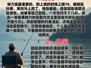 《如何成为全职冒险家：钓鱼技巧大揭秘》