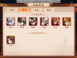 如何在少年三国志 2 中觉醒武将？这里有一份攻略请查收