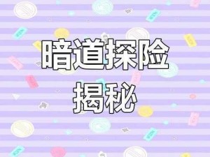 科普 78m78 隐藏通道 5：揭秘未知的神秘通道