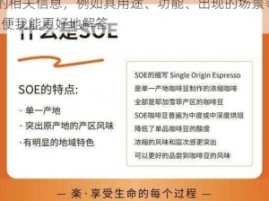 soe-651 请详细描述关于soe - 651的相关信息，例如其用途、功能、出现的场景等，以便我能更好地解答