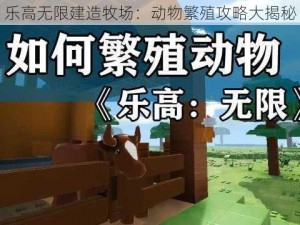 乐高无限建造牧场：动物繁殖攻略大揭秘