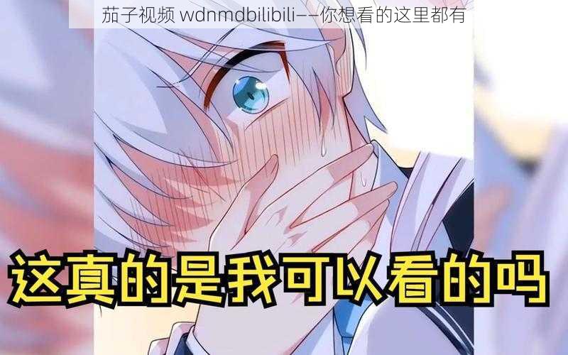 茄子视频 wdnmdbilibili——你想看的这里都有