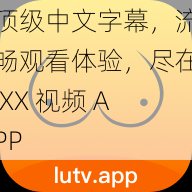 顶级中文字幕，流畅观看体验，尽在 XX 视频 APP