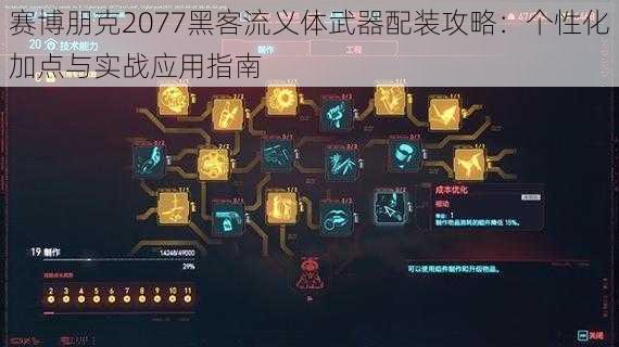 赛博朋克2077黑客流义体武器配装攻略：个性化加点与实战应用指南