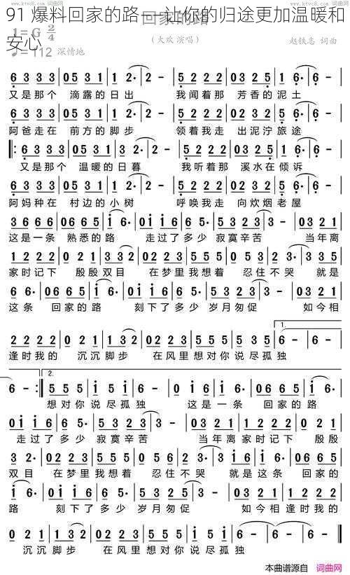 91 爆料回家的路——让你的归途更加温暖和安心