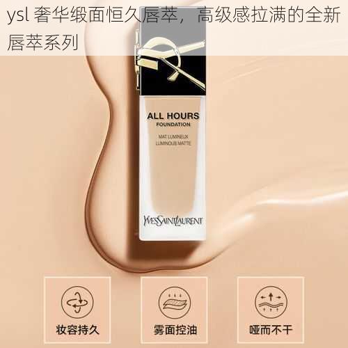 ysl 奢华缎面恒久唇萃，高级感拉满的全新唇萃系列