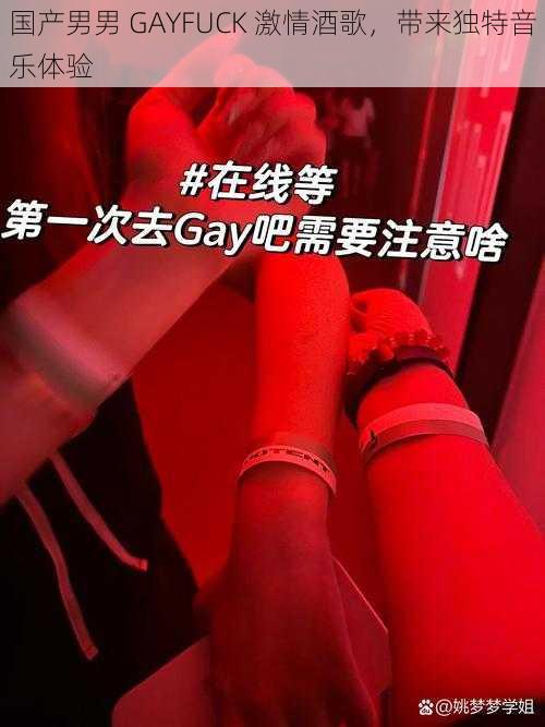 国产男男 GAYFUCK 激情酒歌，带来独特音乐体验