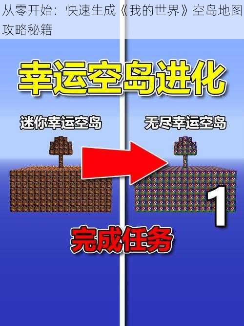 从零开始：快速生成《我的世界》空岛地图攻略秘籍