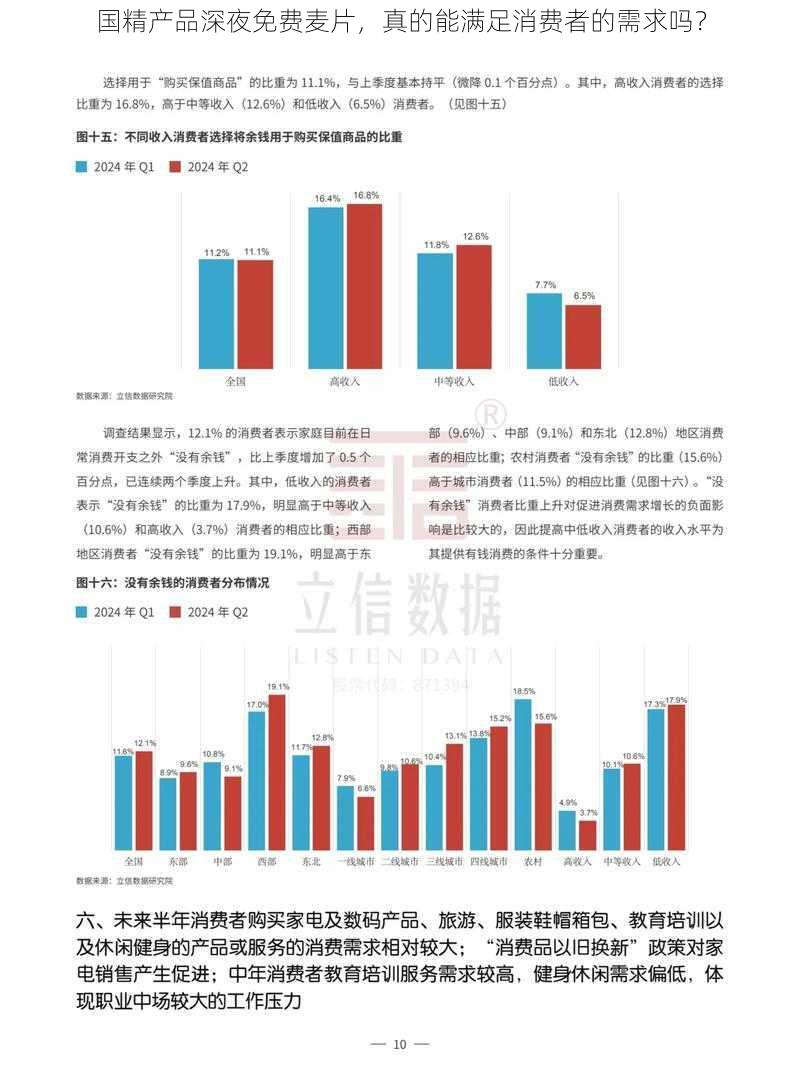 国精产品深夜免费麦片，真的能满足消费者的需求吗？