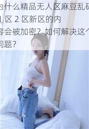 为什么精品无人区麻豆乱码 1 区 2 区新区的内容会被加密？如何解决这个问题？