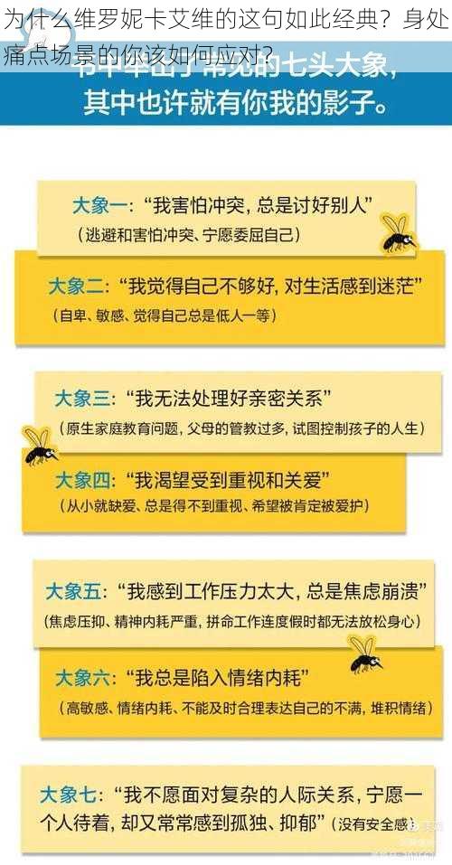 为什么维罗妮卡艾维的这句如此经典？身处痛点场景的你该如何应对？